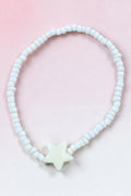 Beaded bracelet with star