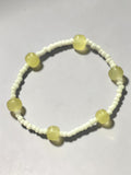 Yellow Beaded bracelet